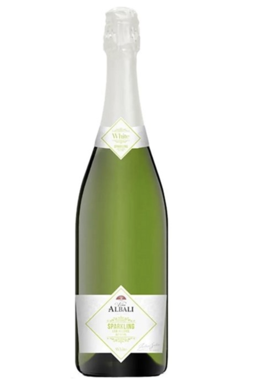 Вино ігристе б/а Felix Solis Vina Albali Sparkling сухе біле 0% 0.75 л 